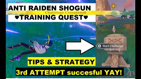 shogun training|raiden shogun training quest.